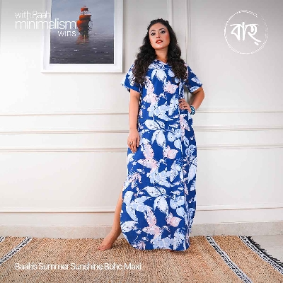 Picture of Baah's’s Summer Sunshine Boho Maxi-Blue