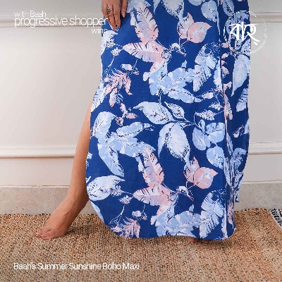 Picture of Baah's’s Summer Sunshine Boho Maxi-Blue