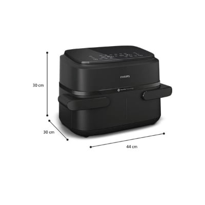 Picture of Philips 7.1 Ltr Dual Basket Air Fryer (NA150/09)