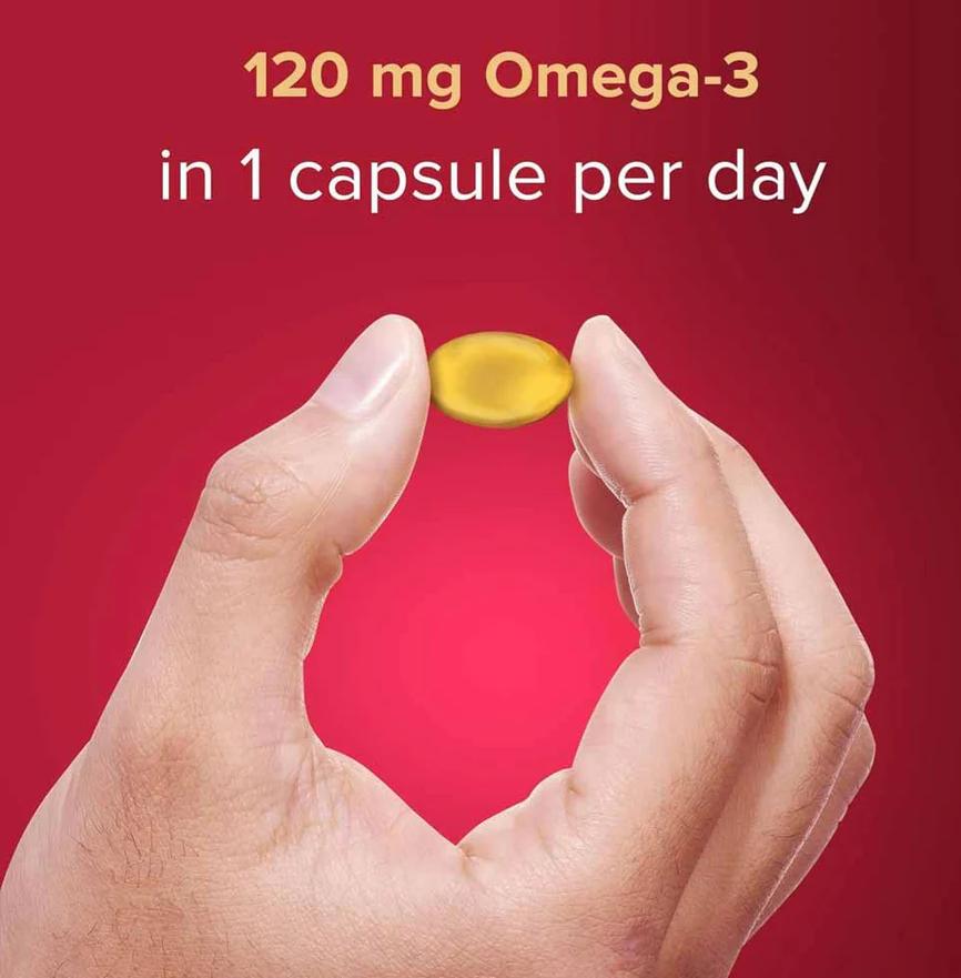 Picture of Seven Seas Cod Liver Oil One-A-Day 120 Capsules