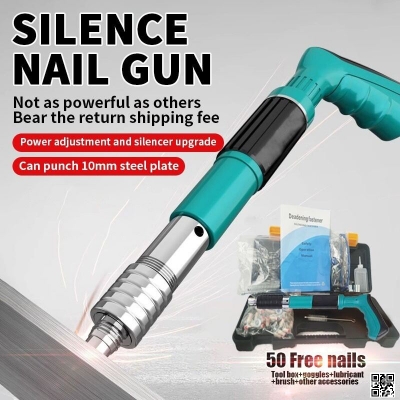 Picture of 101-in-1 Manual Steel Nail pressor Set, Woodworking and Decoration Integrated Nail pressor, Concrete Nail pressor  Kit