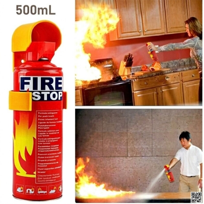 Picture of 500ml Fire Stop Foam, Portable Fire Extinguisher Spray for Home, Office, Car, truck, ship, boat.