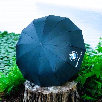 Picture of BMW Motorsport 12-Rib Silk Auto Switch Umbrella - Heavy Duty, Stylish and Durable