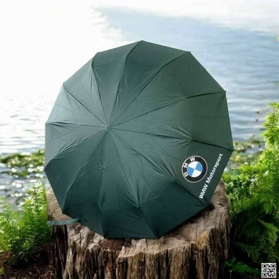 Picture of BMW Umbrella 12 Shik, BMW Motorsport Umbrella 12 Ribs Original Auto Open And Auto Close