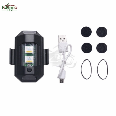 Picture of Universal LED Motorcycle Strobe Light Drone Auto Flash Stroboscope Car Emergency Warning Light Decoration Atmosphere Lamp Car 7 Colors