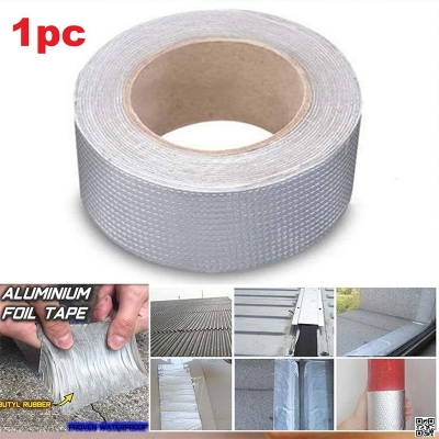Picture of Aluminium Foil Tape, Super Waterproof Tape Butyl Rubber Aluminium Foil Tape for Roof Pipe Repair