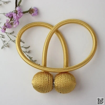 Picture of Magnetic Curtain Buckle, Modern Curtain Holder, Multicolor Decoration, Living Room Accessories - 1 Pair