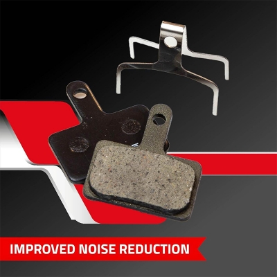 Picture of Disc Brake Pads 2 pc Compatible with Clarks Clout/+/E, M2, Shimano BR-M515, M475, M525, M465, M495.MT200
