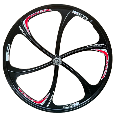 Picture of Alloy Wheelset 26" Double Wall Rims Mountain Bike Wheel Card Hub Sealed Bearing Disc Brake 8-10 Speed