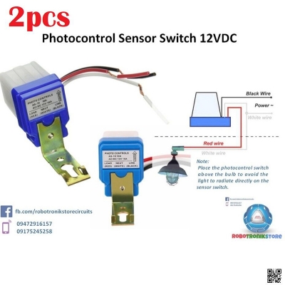 Picture of Automatic Day Night Sensor Switch Ac 220V, Day And Night On And Off Photocell Ldr Sensor Switch