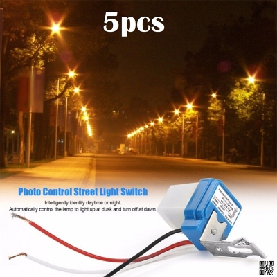 Picture of Automatic Day Night Sensor Switch Ac 220V, Day And Night On And Off Photocell Ldr Sensor Switch