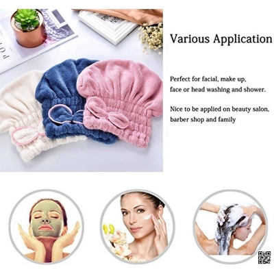 Picture of Microfiber Hair Cap Wrap Towel Hat
