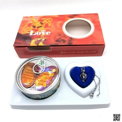 Picture of Love Wish Pearl Pendant Necklace Gift Boox