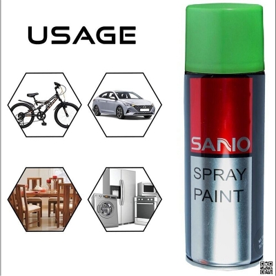 Picture of Sanvo Spray Paint (37 Green) Color Aerosol Spray Paint, Sanvo Auto Spray Paint