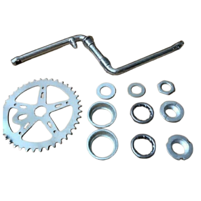 Picture of Integrated Crank 24/26  Cycle Parts Bicycle Crankset 9 ball