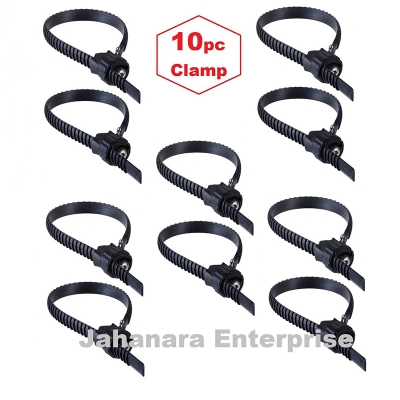 Picture of Depar Horn Strap Clamp 2pc _ Clamp For Bicycle Horns  Dipper light Zip Tie / Holder/ Dipper Light Badhar Belt সাইকেল হর্নের জন্য ক্ল্যাম্প