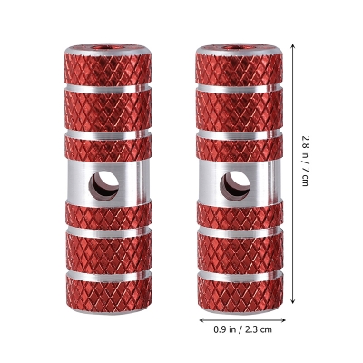Picture of One Pair Aluminum Alloy Bike Cylinder Seat Axle Stunt Pegs for Mountain Bike (2pc) peg stunt stunt pedal