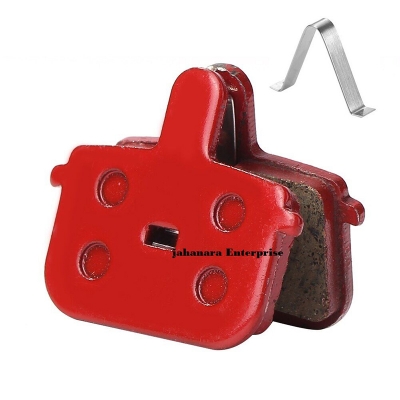 Picture of Brake Pads Resin Semi-Metallic Mountain Road Cycling Braking Disc Parts for BB8 NOVELA YINXING BOLIDS FOREVIR 2pc with spring
