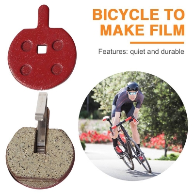 Picture of Brake Pads Resin Semi-Metallic Mountain Road Cycling Braking Disc Parts for BB8 NOVELA YINXING BOLIDS FOREVIR 2pc with spring