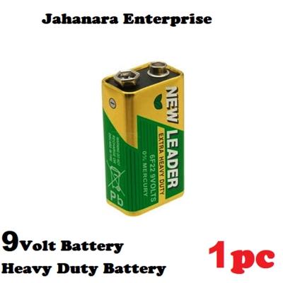 Picture of 9 Volt Battery New Leader - Heavy Duty Battery - Battery
