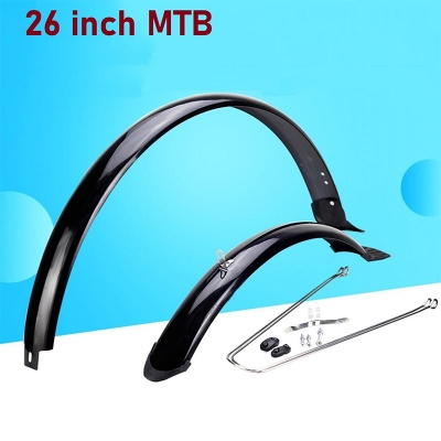 Picture of Bicycle Mudguard Bike Fender 26 / 27.5 MTB Bike All inclusive Front and Rear Mud Guard wings Bike Accessories Bike Parts
