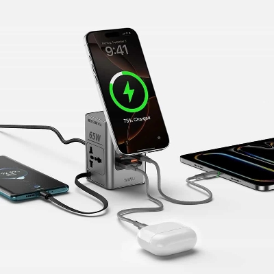 Picture of WIWU Wi-W040 8in1 65W GaN Desktop Power Station