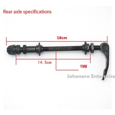 Picture of Mountain Bikes Axle Lever Set MTB Bicycle Quick Release Hub Rear Axle Skin QR Tool Cycling Central Axis - Bike - সাইকেল