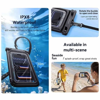 Picture of USAMS YD017 7.2-inch Phone Air-cushioned Waterproof Bag
