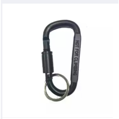 Picture of Aluminum alloy D Ring Clip D Shape Super Strong keyring Keychain Clip for Outdoor Camping