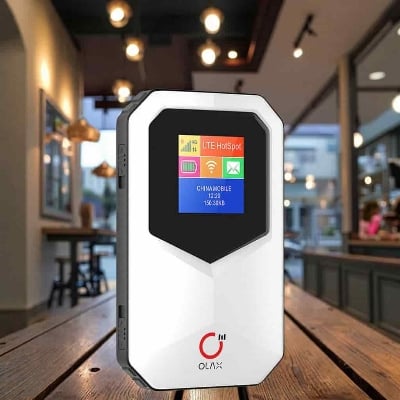 Picture of OLAX MT85 3000mAh Portable WiFi Router with Sim Card Slot 4G LTE Pocket Mobile Wifi Router CA4 150Mbps