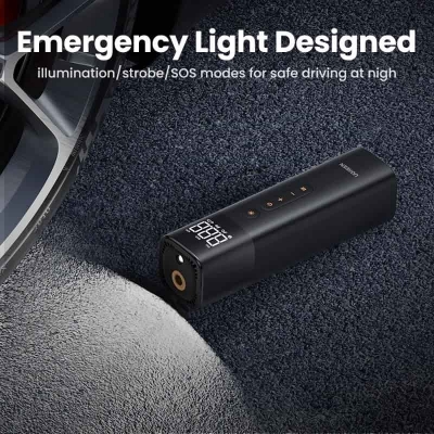 Picture of UGREEN ET501 Car Air Pump Portable Air Compressor for Car Motorcycles Bicycle Electric Tire Inflator with LCD Digital Display