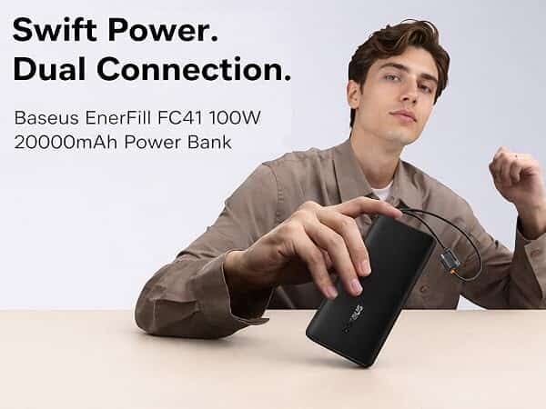 Picture of Baseus EnerFill FC41 100W Digital Display 20000mAh Power Bank