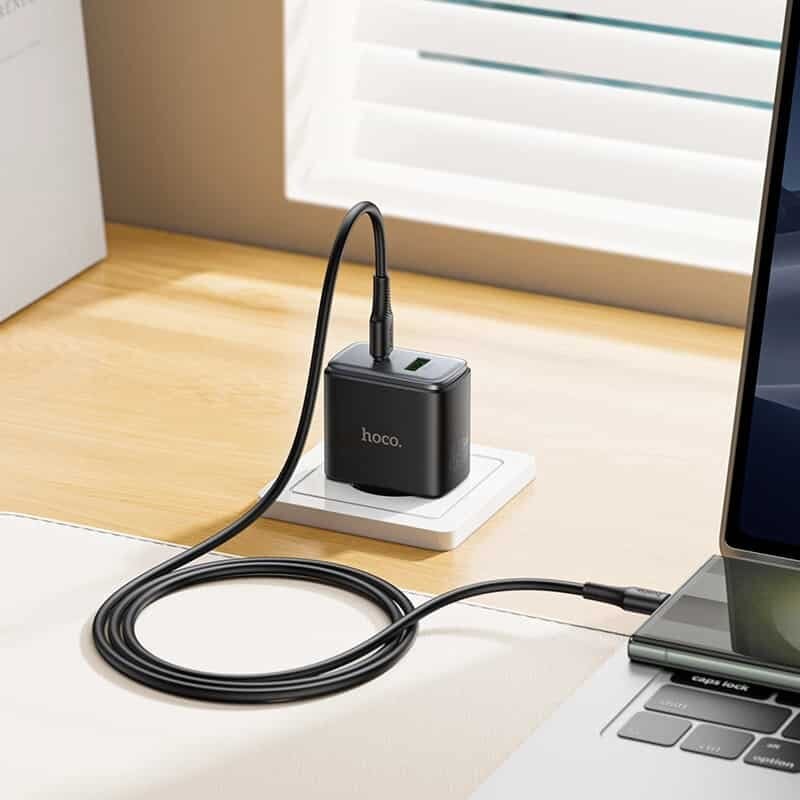 Picture of HOCO C158A PD 45W Fast Charger with Type-C to C Cable
