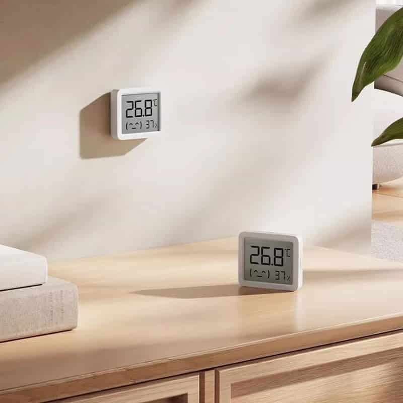 Picture of Xiaomi Mijia Smart Thermometer 3 Mini Bluetooth Electric Digital Hygrometer High Precision Sensor Linkage Mihome