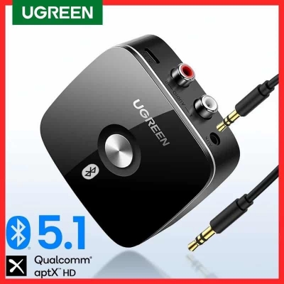 Picture of UGREEN CM106 Bluetooth RCA Receiver 5.1 AptX HD 3.5mm Jack Aux Wireless Adapter