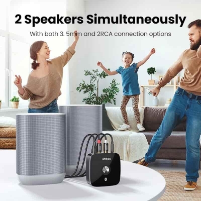 Picture of UGREEN CM106 Bluetooth RCA Receiver 5.1 AptX HD 3.5mm Jack Aux Wireless Adapter