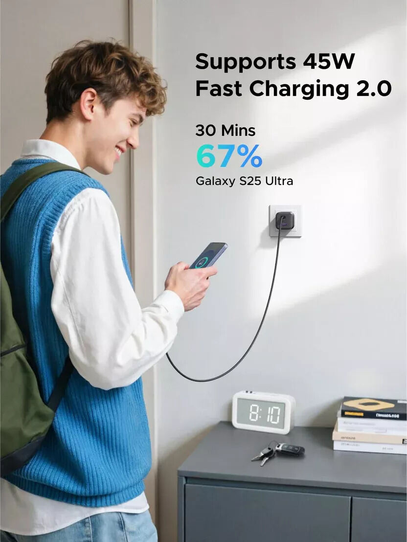 Picture of UGREEN X527 45W 3-Port GaN Fast Charger
