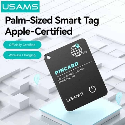 Picture of USAMS ZB353 Mini Portable PINCARD Anti-lost Location (Support Apple Find My)