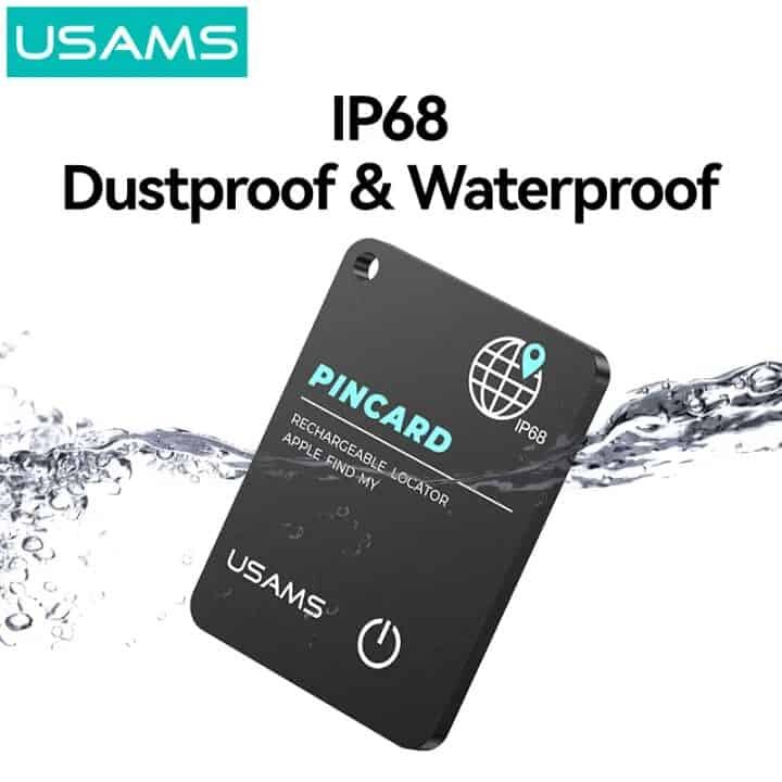 Picture of USAMS ZB353 Mini Portable PINCARD Anti-lost Location (Support Apple Find My)