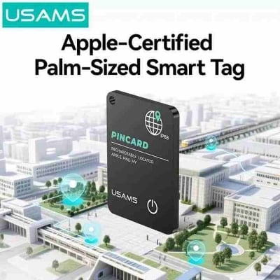 Picture of USAMS ZB353 Mini Portable PINCARD Anti-lost Location (Support Apple Find My)