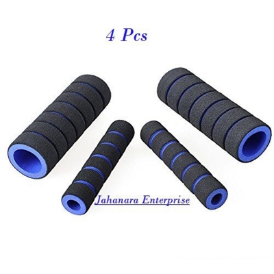 Picture of 4pcs Bike Racing Bicycle Motorcycle Handle Bar Foam Sponge Grip Cover Non-Slip Soft Handlebar Grip