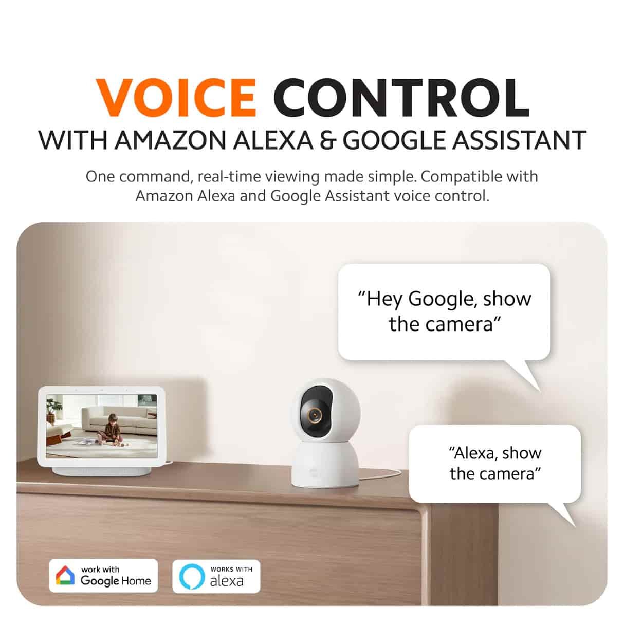 Picture of Xiaomi C701 Smart Camera 4K Ultra HD Indoor Security Camera