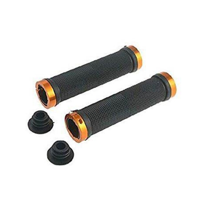 Picture of Pair Cycling Lock-on Anti-Slip Bicycle Handlebar Handle Grips for MTB BMX