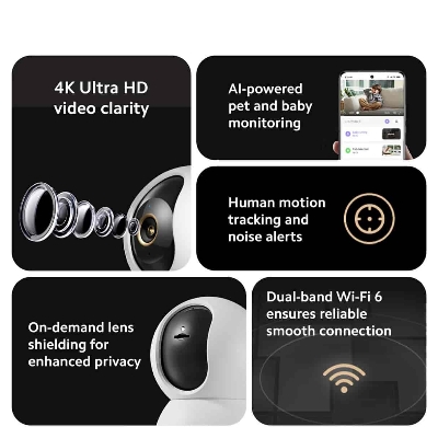 Picture of Xiaomi C701 Smart Camera 4K Ultra HD Indoor Security Camera