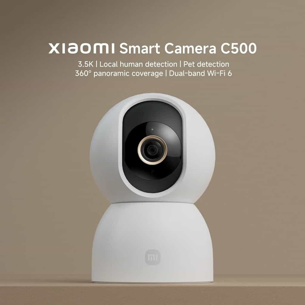 Picture of Xiaomi Smart Camera C500 – 3.5K Ultra HD Indoor Security Camera
