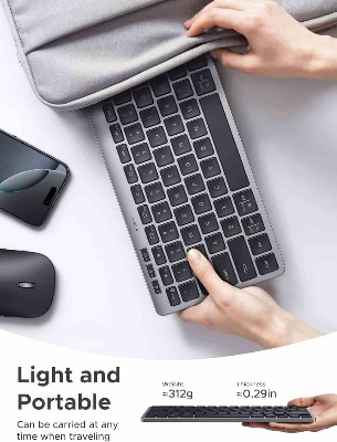 Picture of UGREEN K551 Dual Mode Slim Wireless Keyboard