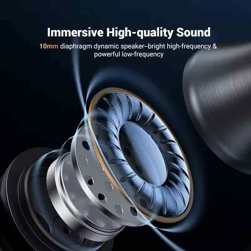 Picture of UGREEN EP105 3.5mm/USB-C Wired in Ear Headphones HiFi Stereo