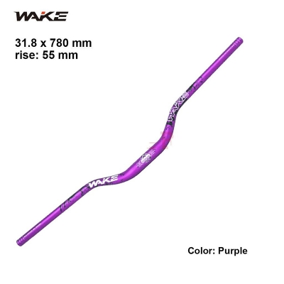 Picture of High-Quality Aluminum Mountain Bike Handlebar 780mm/720mm with 31.8mm Clamp Size and 22mm Offset - New MTB Riser Handlebar