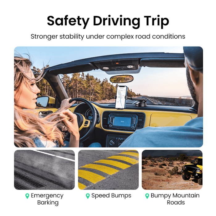 Picture of Ugreen LP200 Gravity Car Phone Holder With Suction Cup