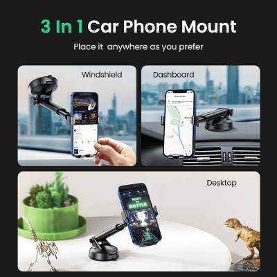 Picture of Ugreen LP200 Gravity Car Phone Holder With Suction Cup